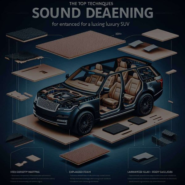 What Are the Best Techniques for Enhancing Sound Deadening in a Luxury SUV?
