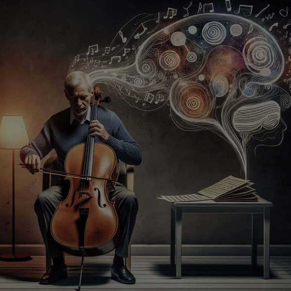 How Does Learning a New Musical Instrument After Retirement Affect Neuroplasticity?