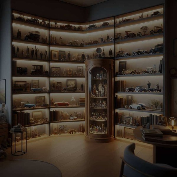 What Are the Best Custom Shelving Ideas for a Collector's Display Room?